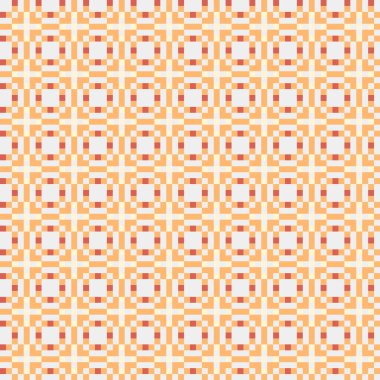 Soyut çapraz desenli üretken hesaplama sanatı çizimi