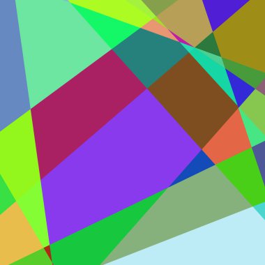 Geometrik soyutlama üretken sanat arkaplan çizimi