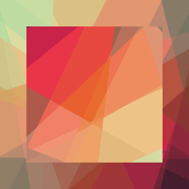 Soyut hesaplama rengi Polygones arkaplan çizimi