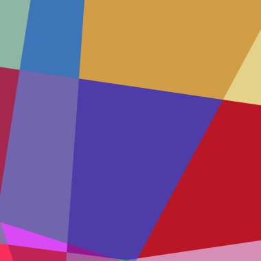 Geometrik soyutlama üretken sanat arkaplan çizimi