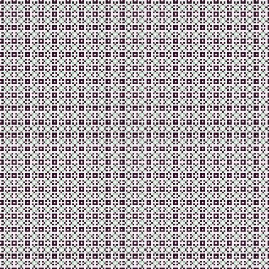 Soyut çapraz desenli üretken hesaplama sanatı çizimi