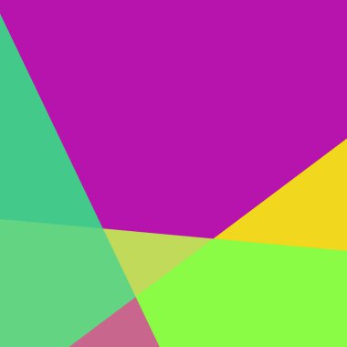 Geometrik soyutlama üretken sanat arkaplan çizimi