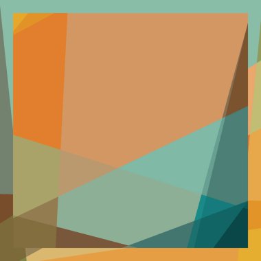 Soyut hesaplama rengi Polygones arkaplan çizimi