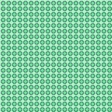 Soyut çapraz desenli üretken hesaplama sanatı çizimi