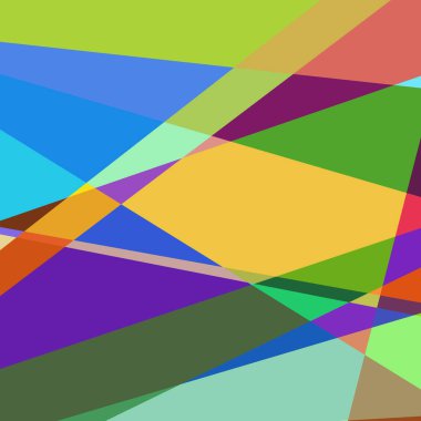 Geometrik soyutlama üretken sanat arkaplan çizimi