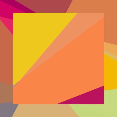 Soyut hesaplama rengi Polygones arkaplan çizimi