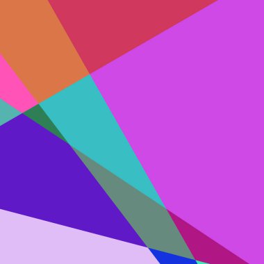 Geometrik soyutlama üretken sanat arkaplan çizimi