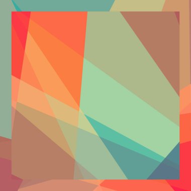 Soyut hesaplama rengi Polygones arkaplan çizimi