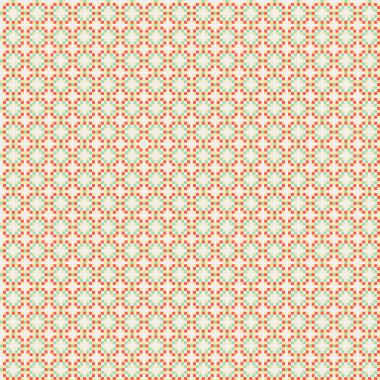 Soyut çapraz desenli üretken hesaplama sanatı çizimi