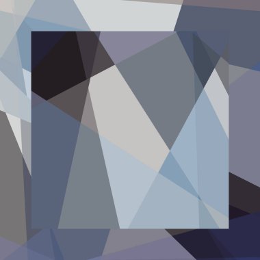 Soyut hesaplama rengi Polygones arkaplan çizimi