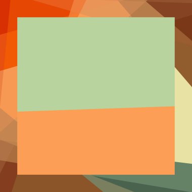 Soyut hesaplama rengi Polygones arkaplan çizimi