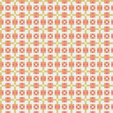 Soyut çapraz desenli üretken hesaplama sanatı çizimi