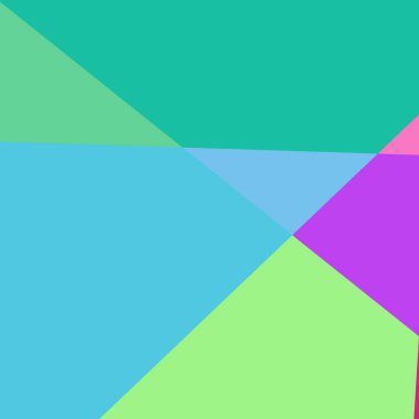 Geometrik soyutlama üretken sanat arkaplan çizimi