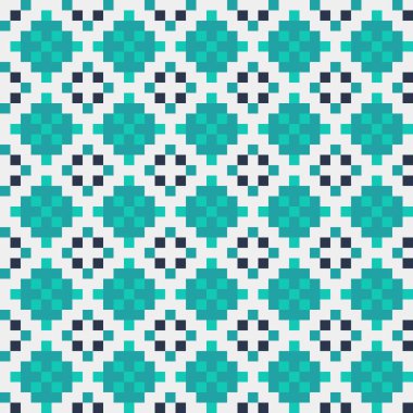 Soyut çapraz desenli üretken hesaplama sanatı çizimi