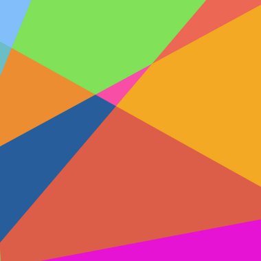 Geometrik soyutlama üretken sanat arkaplan çizimi