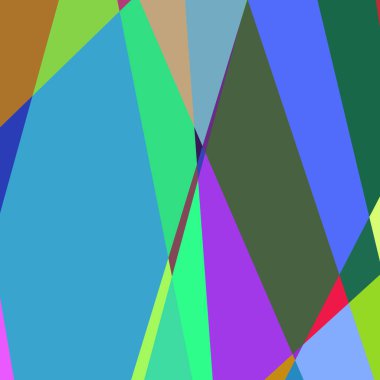 Geometrik soyutlama üretken sanat arkaplan çizimi