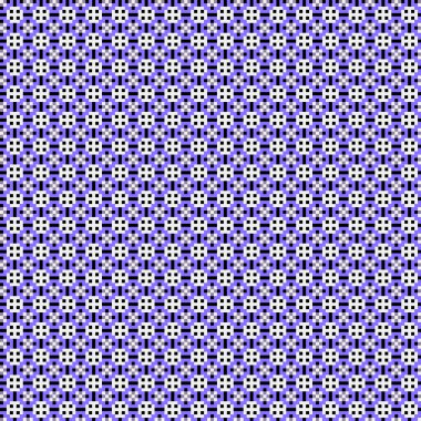 Soyut çapraz desenli üretken hesaplama sanatı çizimi