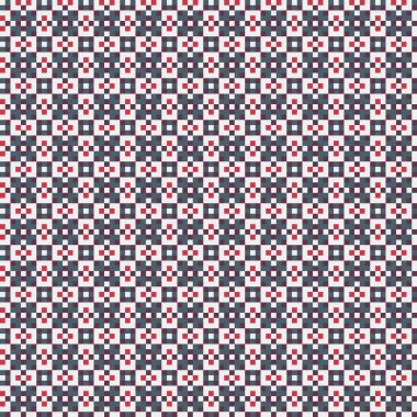 Soyut çapraz desenli üretken hesaplama sanatı çizimi