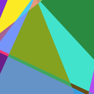 Geometrik soyutlama üretken sanat arkaplan çizimi