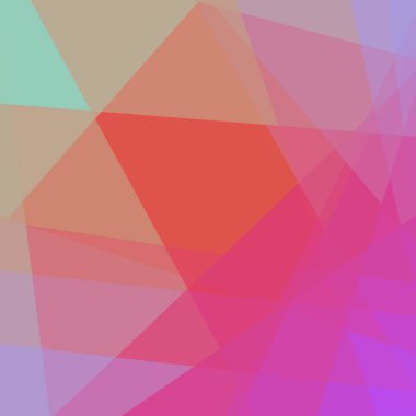 Soyut hesaplama rengi Polygones arkaplan çizimi