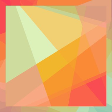 Soyut hesaplama rengi Polygones arkaplan çizimi