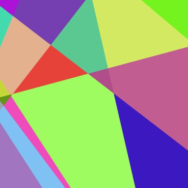 Geometrik soyutlama üretken sanat arkaplan çizimi