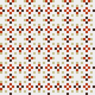 Soyut çapraz desenli üretken hesaplama sanatı çizimi