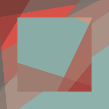 Soyut hesaplama rengi Polygones arkaplan çizimi