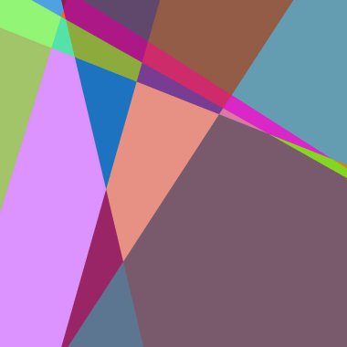 Geometrik soyutlama üretken sanat arkaplan çizimi