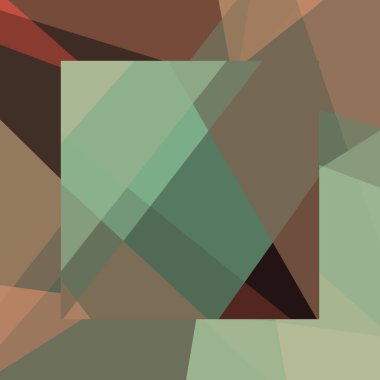 Soyut hesaplama rengi Polygones arkaplan çizimi