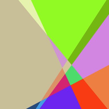 Geometrik soyutlama üretken sanat arkaplan çizimi