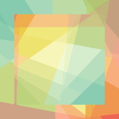 Soyut hesaplama rengi Polygones arkaplan çizimi