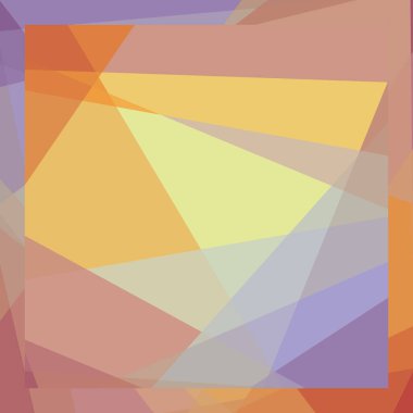 Soyut hesaplama rengi Polygones arkaplan çizimi