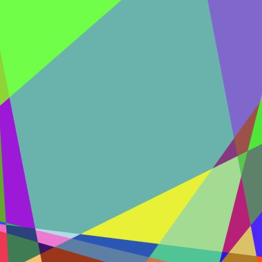 Geometrik soyutlama üretken sanat arkaplan çizimi