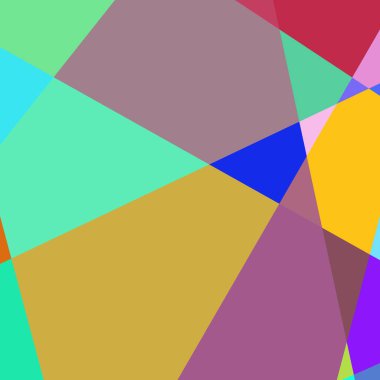 Geometrik soyutlama üretken sanat arkaplan çizimi