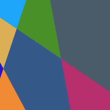 Geometrik soyutlama üretken sanat arkaplan çizimi