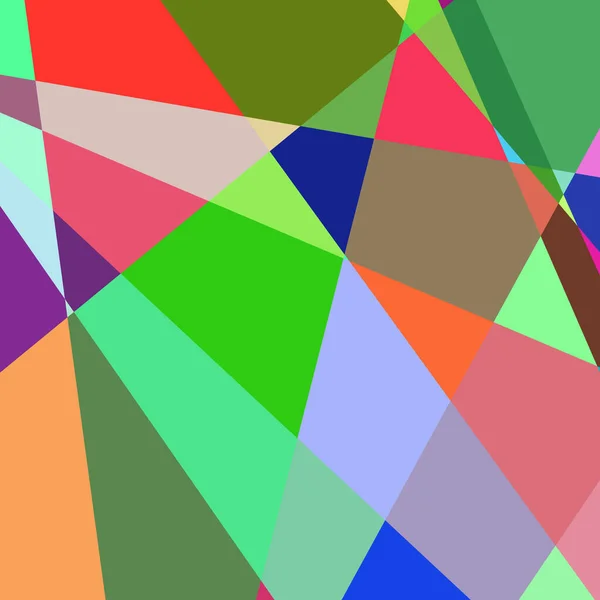 Geometrisk Abstraktion Generativ Konst Bakgrund Konst Illustration — Stock vektor