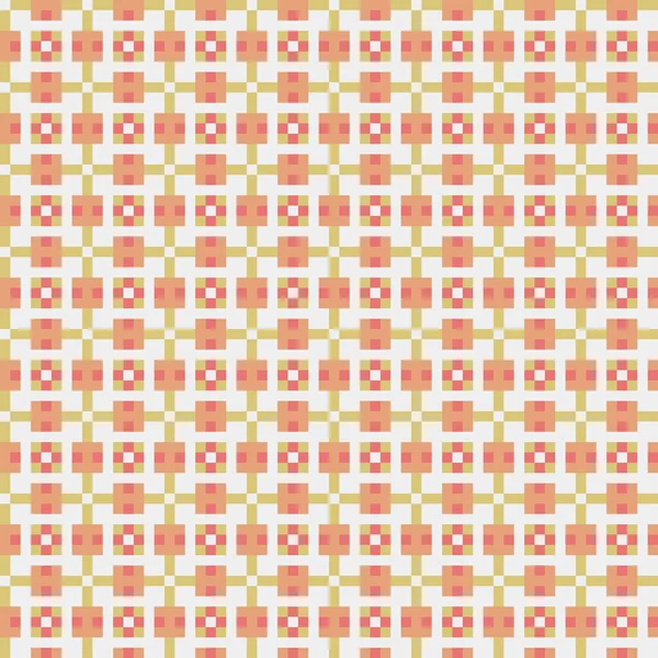 Abstract Cross Pattern Generative Computational Art Illustration — Stock Vector
