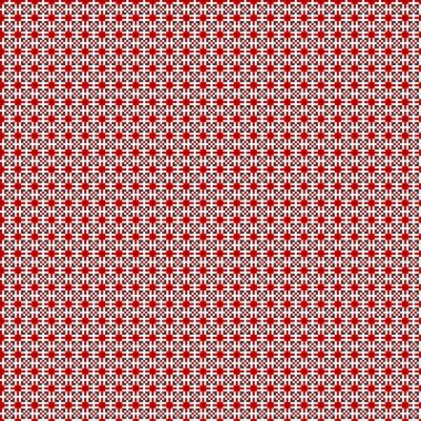 Soyut çapraz desenli üretken hesaplama sanatı çizimi