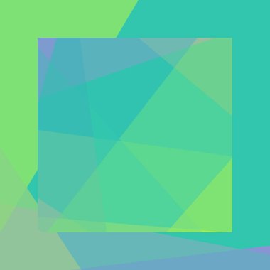 Soyut hesaplama rengi Polygones arkaplan çizimi