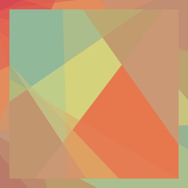 Soyut hesaplama rengi Polygones arkaplan çizimi