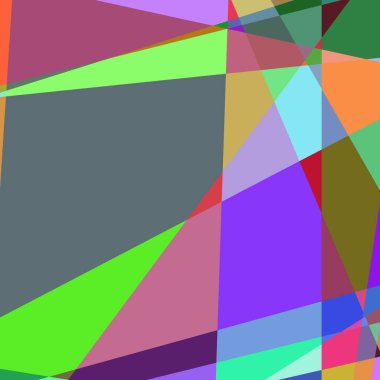 Geometrik soyutlama üretken sanat arkaplan çizimi