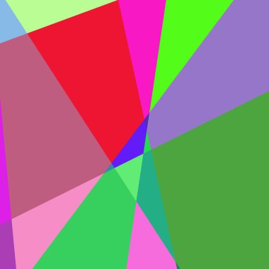 Geometrik soyutlama üretken sanat arkaplan çizimi