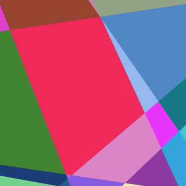 Geometrik soyutlama üretken sanat arkaplan çizimi