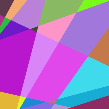 Geometrik soyutlama üretken sanat arkaplan çizimi