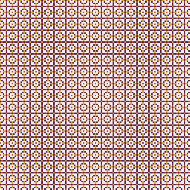 Soyut çapraz desenli üretken hesaplama sanatı çizimi