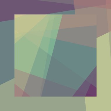 Soyut hesaplama rengi Polygones arkaplan çizimi