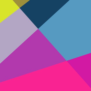 Geometrik soyutlama üretken sanat arkaplan çizimi