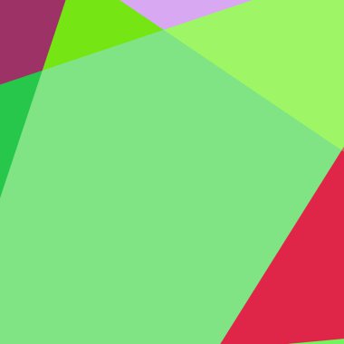 Geometrik soyutlama üretken sanat arkaplan çizimi