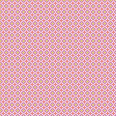 Soyut çapraz desenli üretken hesaplama sanatı çizimi